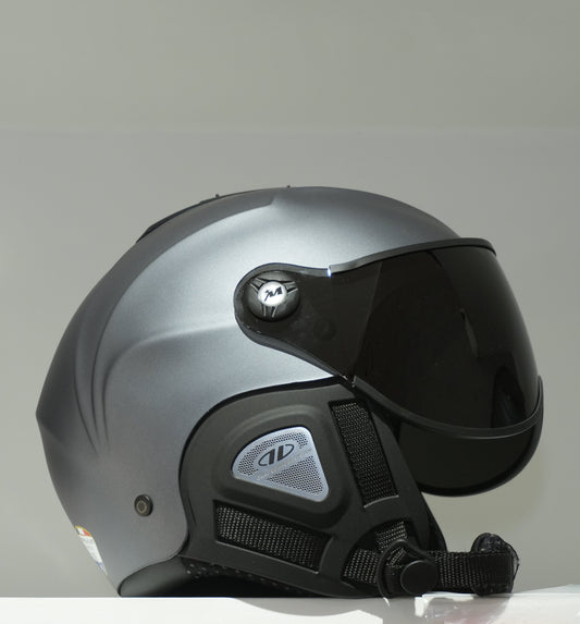 CASCO MIVIDA REWIND VISOR TITANIO