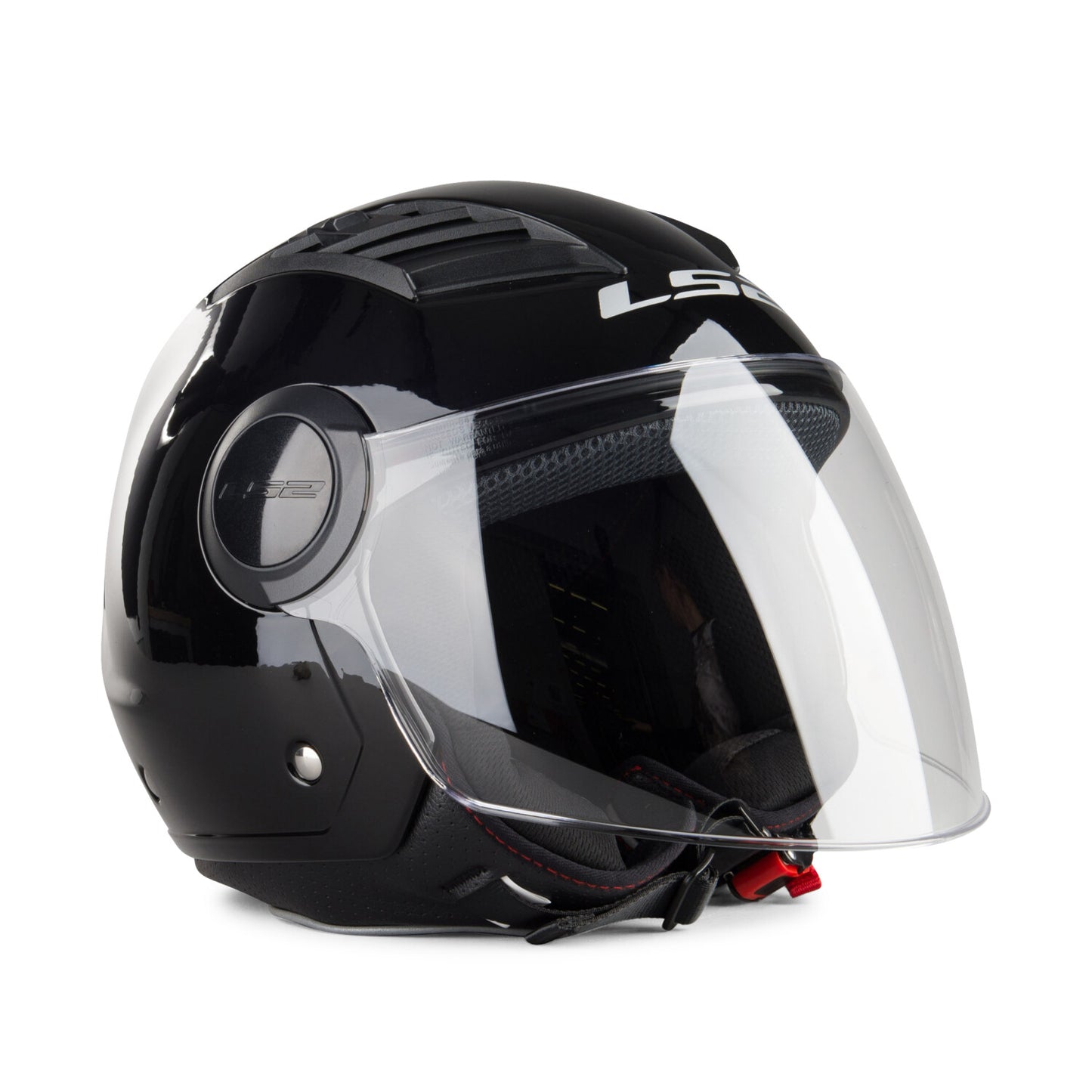 LS2 AIRFLOW II NERO LUCIDO